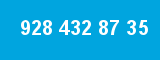 928 432 87 35 928 432 87 35